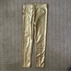 H&M Gold Leggings